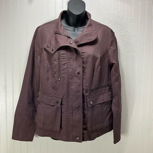 Peace Love World Jackets & Blazers - PEACE LOVE WORLD Linen Blend Jacket